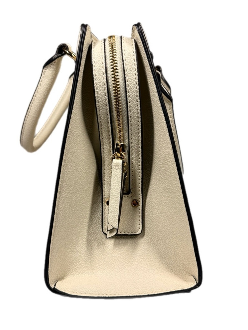 Nine West | Philippa Mini Satchel Handbag Ivory & Gold crossbody bag - Picture 5 of 15